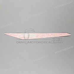 Adesivo posteriore coda carena, lato destro