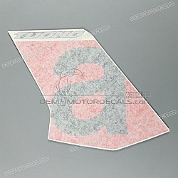 Adesivo pannello laterale, lato sinistro