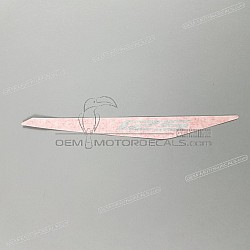 Adesivo posteriore coda carena, lato sinistro