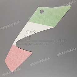 Adesivo carena inferiore, lato sinistro