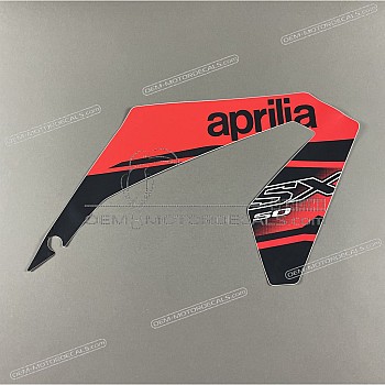 Side cowling decal, right side