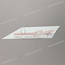 Autocollant de carénage supérieur avant, côté droit
