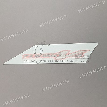 Pegatina para carenado frontal, lado derecho