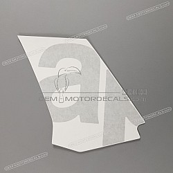 Naklejka na osłonę boczną, lewa strona