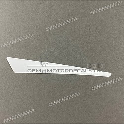 Front fender decal, left side