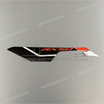 Heckverkleidung Aufkleber, Linke Seite