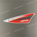 SR Motard 50 Seitenaufkleber, rechte Seite, hinten