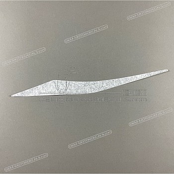 Heckverkleidung Aufkleber, Linke Seite