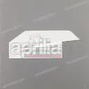 Aprilia Unterbodenaufkleber, linke Seite