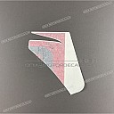 Aprilia upper half shield decal, left side