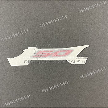 Heckverkleidung Aufkleber