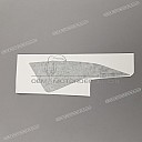 Front cowling decal, right side