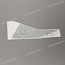 Front cowling decal, left side