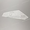 Side cowling decal, right side