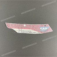 APRILIA Windscreen,shield decal 2H002681