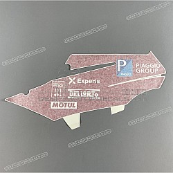 Belly pan decals set, right side