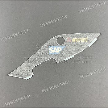 Heckverkleidung Aufkleber, Linke Seite