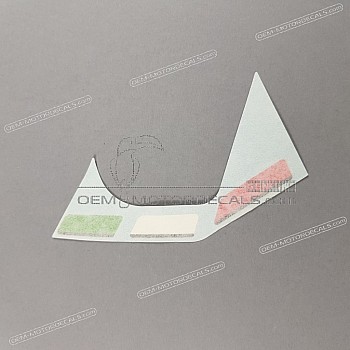 Pegatina tanque, lado derecho