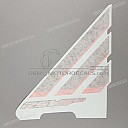 Side cowling decal, left side