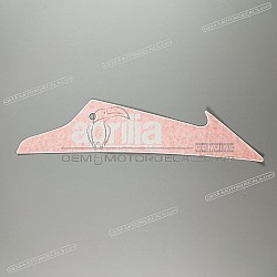 Belly pan decal, right side