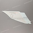 Tail cowl decal, right side