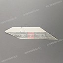 Belly pan decal, right side
