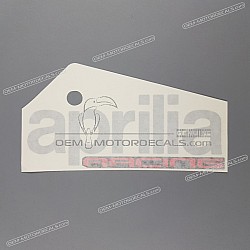 Belly pan decal, right side