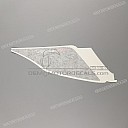Tail cowl decal, right side