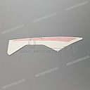 Autocollant de carénage supérieur avant, côté droit