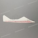Autocollant de carénage supérieur avant, côté gauche