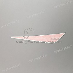 Heckverkleidung Aufkleber, Linke Seite