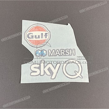 Front cowling decal, right side