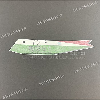 Front cowling decal, right side