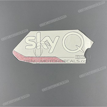 Side cowling decal, right side