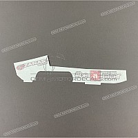 APRILIA Adesivo posteriore coda carena, lato sinistro 2H003447