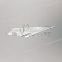 Tail cowl decal, left side