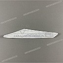 Autocollant de carénage supérieur avant, côté gauche
