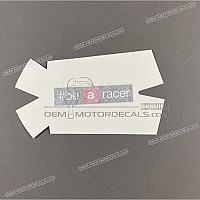 APRILIA Pegatina para guardabarros delantero 2H003634