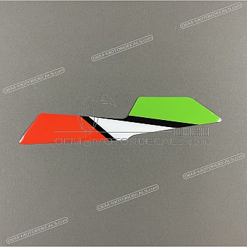 Naklejka na przednią owiewkę (czasza), lewa strona