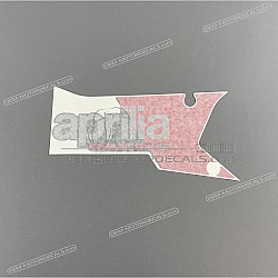 Belly pan decal, left side