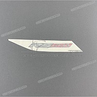 APRILIA Autocollant carénage arrière queue, côté droit 2H003998