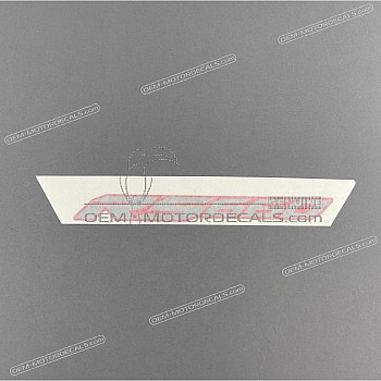 Naklejka na osłonę boczną, lewa strona