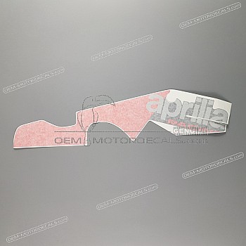 Belly pan decal, right side