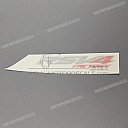 Tail cowl decal, left side