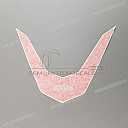 Front cowling decal