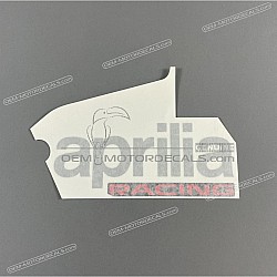 Belly pan decal, right side
