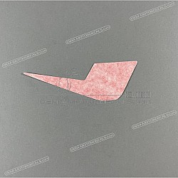 Side cowling decal, left side