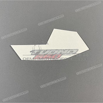 Heckverkleidung Aufkleber, Linke Seite