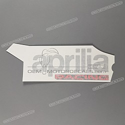 Belly pan decal, left side