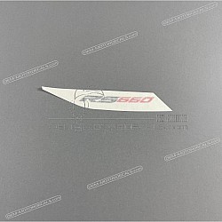 Tail cowl decal, right side